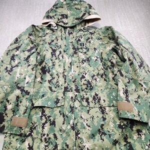 US Navy Type III Working Parka Gore Tex Men Medium Aor2 Camo Waterproof Shell